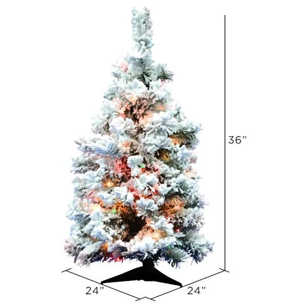 Vickerman Pre-Lit Artificial Christmas Tree (01412) 4 Vickerman Pre-Lit Artificial Christmas Tree (01412) - Image 4