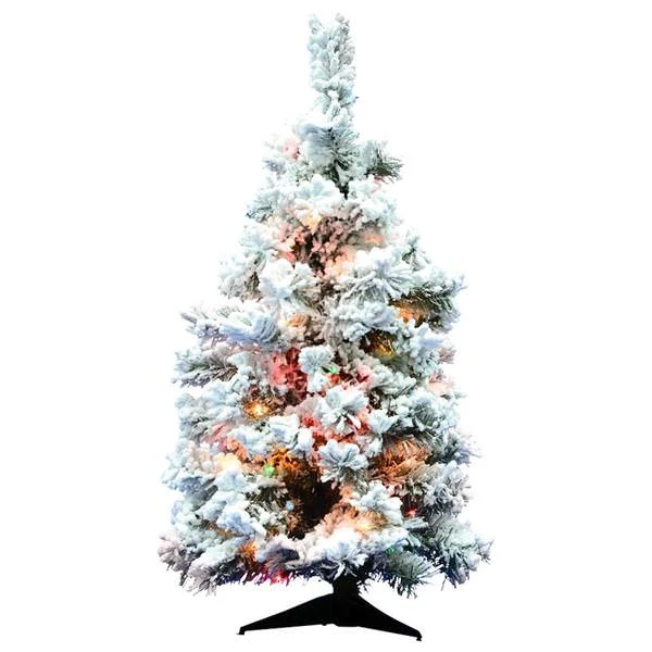 Vickerman Pre-Lit Artificial Christmas Tree (01412) 2 Vickerman Pre-Lit Artificial Christmas Tree (01412) - Image 2