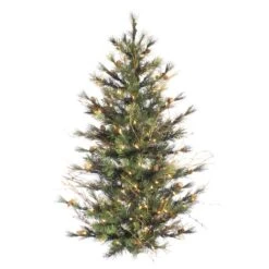 Vickerman Unlit Artificial Christmas Tree With Pine Cones And Grapevines (06353)