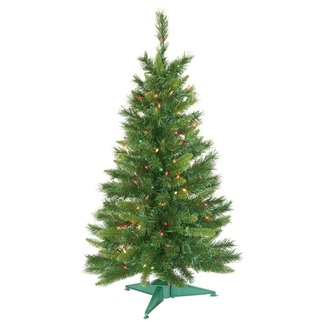 Vickerman Pre-Lit Artificial Christmas Tree (06624) 1 Vickerman Pre-Lit Artificial Christmas Tree (06624)