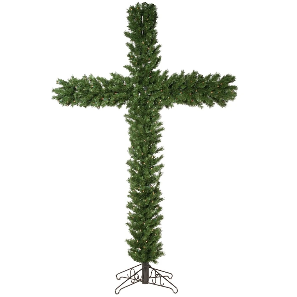 Vickerman Pre-Lit Christmas Tree Cross (09951) 1 Vickerman Pre-Lit Christmas Tree Cross (09951)