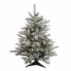 Vickerman Pre-Lit Artificial Christmas Tree With 24 Pine Cones (21597)