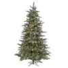 Vickerman Pre-Lit Artificial Christmas Tree With 40 Pine Cones - (includes Step On/Off Foot Switch) (21607)