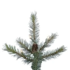 Vickerman Pre-Lit Artificial Christmas Tree With 91 Pine Cones (includes Step On/Off Foot Switch) (21619) 5 Vickerman Pre-Lit Artificial Christmas Tree With 91 Pine Cones (includes Step On/Off Foot Switch) (21619) -Vickerman Tree Deals Store 21619Miscmd