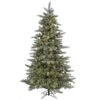 Vickerman Pre-Lit Artificial Christmas Tree With Pine Cones (Includes On / Off Foot Switch) (21625)