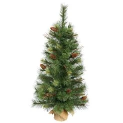Vickerman Unlit Artificial Christmas Tree With Pine Cones (22348)