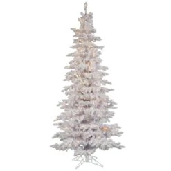 Vickerman Pre-Lit Artificial Christmas Tree (includes Step On/Off Foot Switch) (25283)