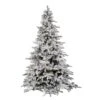 Vickerman Pre-Lit Artificial Christmas Tree (includes Step On/Off Foot Switch) (25296)