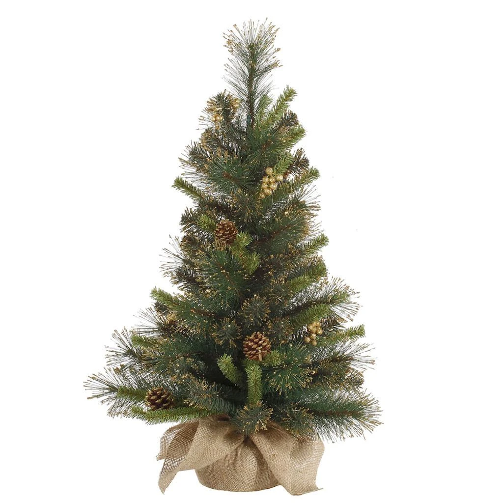 Vickerman Unlit Artificial Christmas Tree With Pine Cones (27749) 1 Vickerman Unlit Artificial Christmas Tree With Pine Cones (27749)