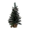Vickerman Pre-Lit Artificial Christmas Tree With Frosted Cones (30306)