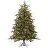 Vickerman Pre-Lit Artificial Christmas Tree With Pine Cones (Includes On / Off Foot Switch) (32791)