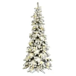 Vickerman Pre-Lit Artificial Christmas Tree (Includes On / Off Foot Switch) (328637)