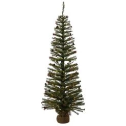 Vickerman Pre-Lit Artificial Christmas Tree With Berries And Pine Cones (335161)