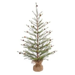 Vickerman Unlit Artificial Christmas Tree With Pine Cones (371855)
