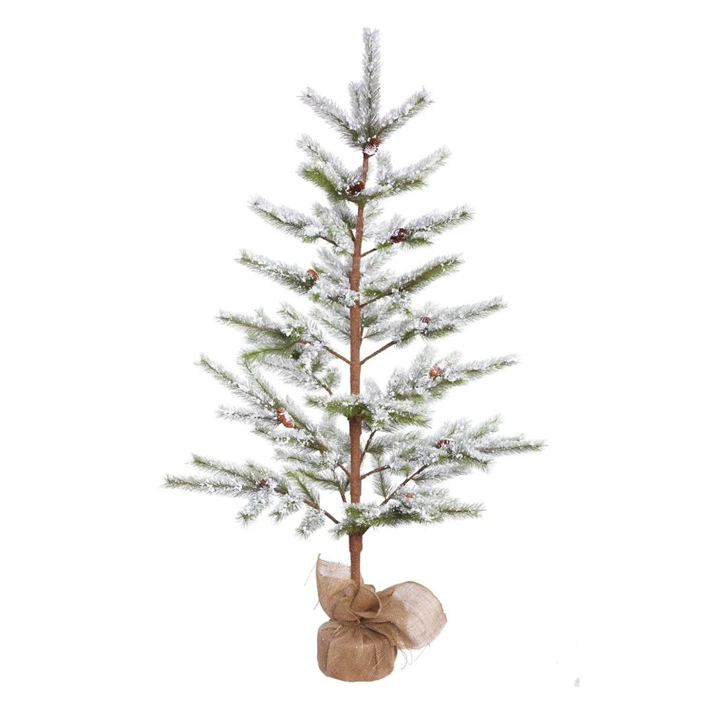 Vickerman Unlit Artificial Christmas Tree With Pine Cones (372159) 1 Vickerman Unlit Artificial Christmas Tree With Pine Cones (372159)