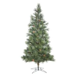 Vickerman Unlit Artificial Christmas Tree With Pine Cones (373293)