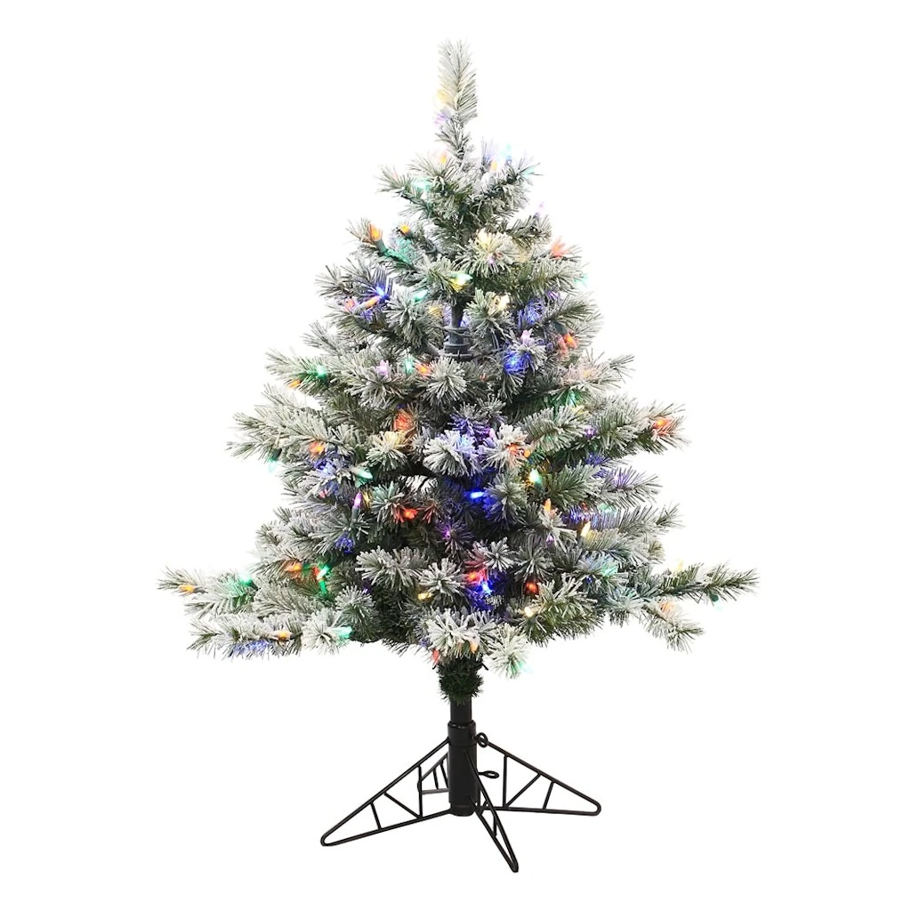 Vickerman Pre-Lit Artificial Christmas Tree (Includes On / Off Foot Switch) (373866) 1 Vickerman Pre-Lit Artificial Christmas Tree (Includes On / Off Foot Switch) (373866)