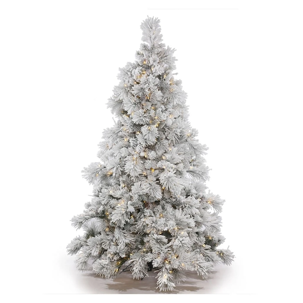 Vickerman Pre-Lit Artificial Christmas Tree With Pine Cones (383551) 1 Vickerman Pre-Lit Artificial Christmas Tree With Pine Cones (383551)