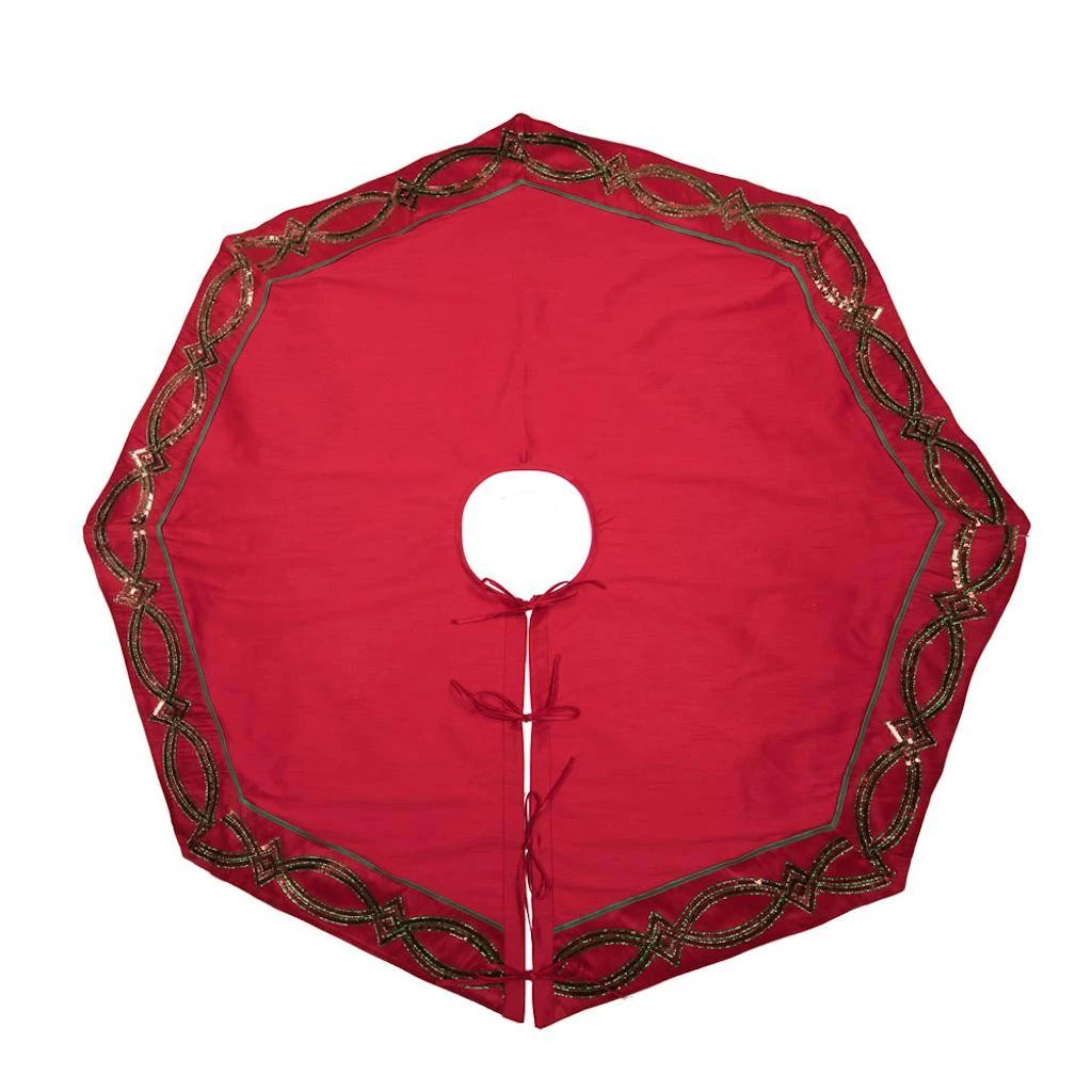 Vickerman Christmas Tree Skirt (419304) 1 Vickerman Christmas Tree Skirt (419304)