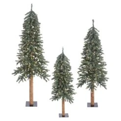 Vickerman Pre-Lit Artificial Christmas Tree (Set Of 3) (427750)