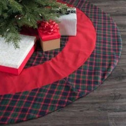 Vickerman Christmas Tree Skirt (505168) -Vickerman Tree Deals Store 505168add3md