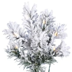 Vickerman Pre-Lit Artificial Christmas Tree (27889) 5 Vickerman Pre-Lit Artificial Christmas Tree (27889) -Vickerman Tree Deals Store Flocked20Pine20Branchmd