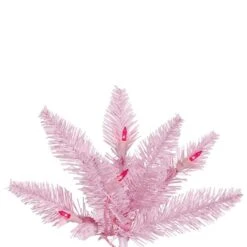 Vickerman Pre-Lit Christmas Tree (Includes On/Off Foot Switch) (28294) 5 Vickerman Pre-Lit Christmas Tree (Includes On/Off Foot Switch) (28294) -Vickerman Tree Deals Store Pink20Branchmd 1