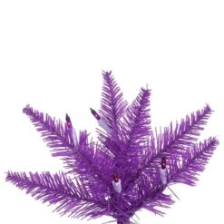 Vickerman Pre-Lit Christmas Tree (Includes On/Off Foot Switch) (28272) -Vickerman Tree Deals Store Purple20Branchmd 1
